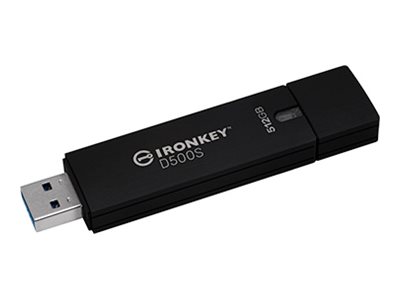Kingston IronKey D500SM - USB-Flash-Laufwerk - verschlsselt - 512 GB - USB 3.2 Gen 1