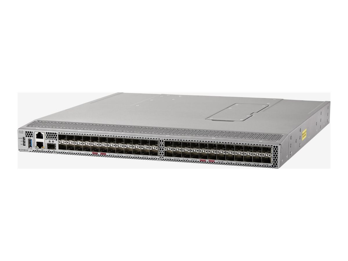 HPE SN6720C 64Gb 48/24 64Gb Short Wave SFP+ Fibre Channel Switch - Switch - managed - 24 x 64Gb Fibre Channel SFP+ - an Rack mon
