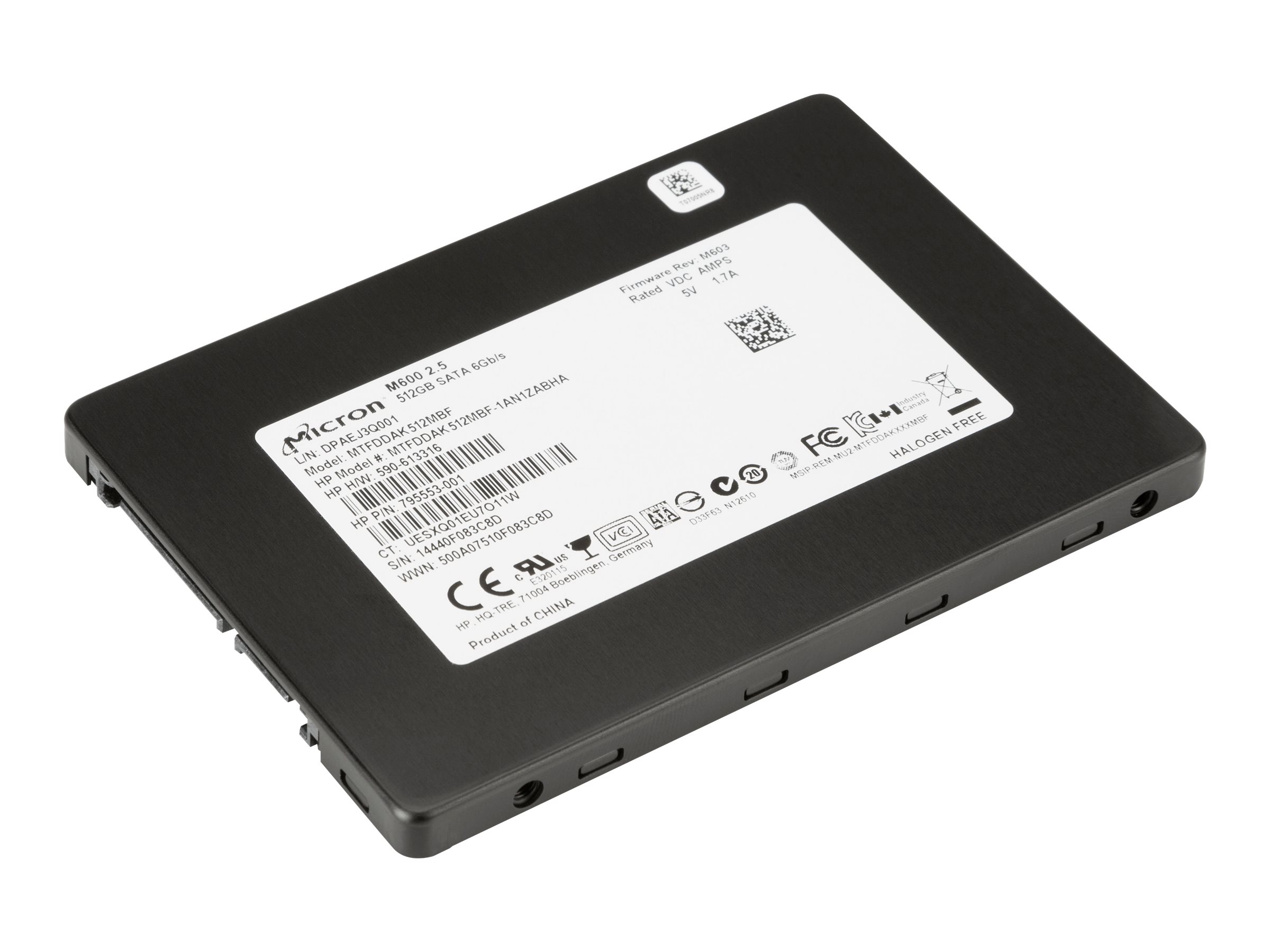 HP - SSD - verschlsselt - 512 GB - intern - 2.5