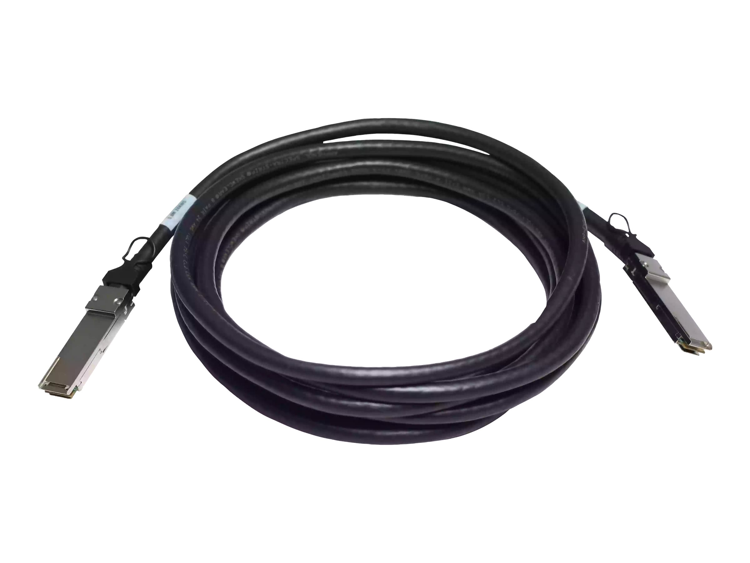 HPE X242 Direct Attach Copper Cable - Netzwerkkabel - QSFP+ zu QSFP+ - 5 m - für HPE Aruba 2930M 24, 8325-32C, 8325-48Y8C; CX 10