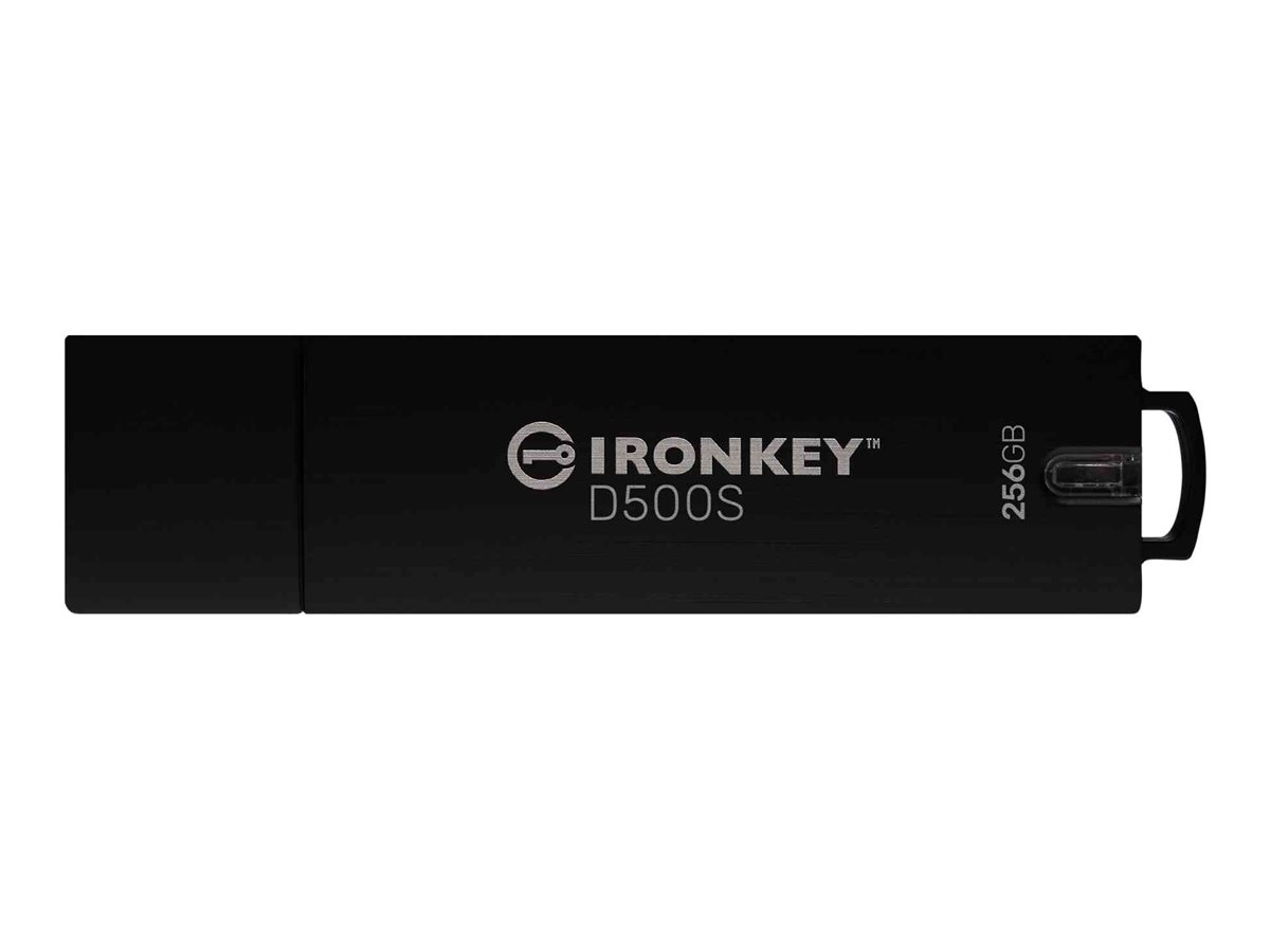 Kingston IronKey D500S - USB-Flash-Laufwerk - verschlsselt - 512 GB - USB 3.2 Gen 1 - TAA-konform