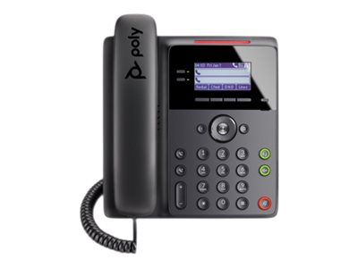 Poly Edge B20 - VoIP-Telefon mit Rufnummernanzeige/Anklopffunktion - fünfwegig Anruffunktion - SIP, SDP - 8 Leitungen