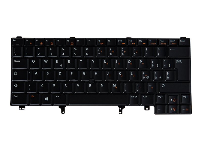 Origin Storage - Tastatur - hinterleuchtet - Italienisch - fr Dell Latitude E7450