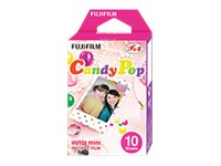 Fujifilm Instax Mini Candy Pop - Instant-Farbfilm - ISO 800 - 10 Belichtungen