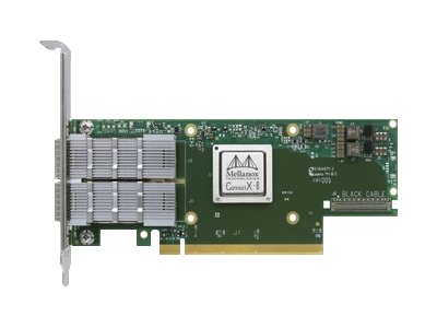 NVIDIA ConnectX-6 VPI MCX653106A-HDAT-SP - Netzwerkadapter - PCIe 4.0 x16 - 100Gb Ethernet / 100Gb Infiniband QSFP56 x 2