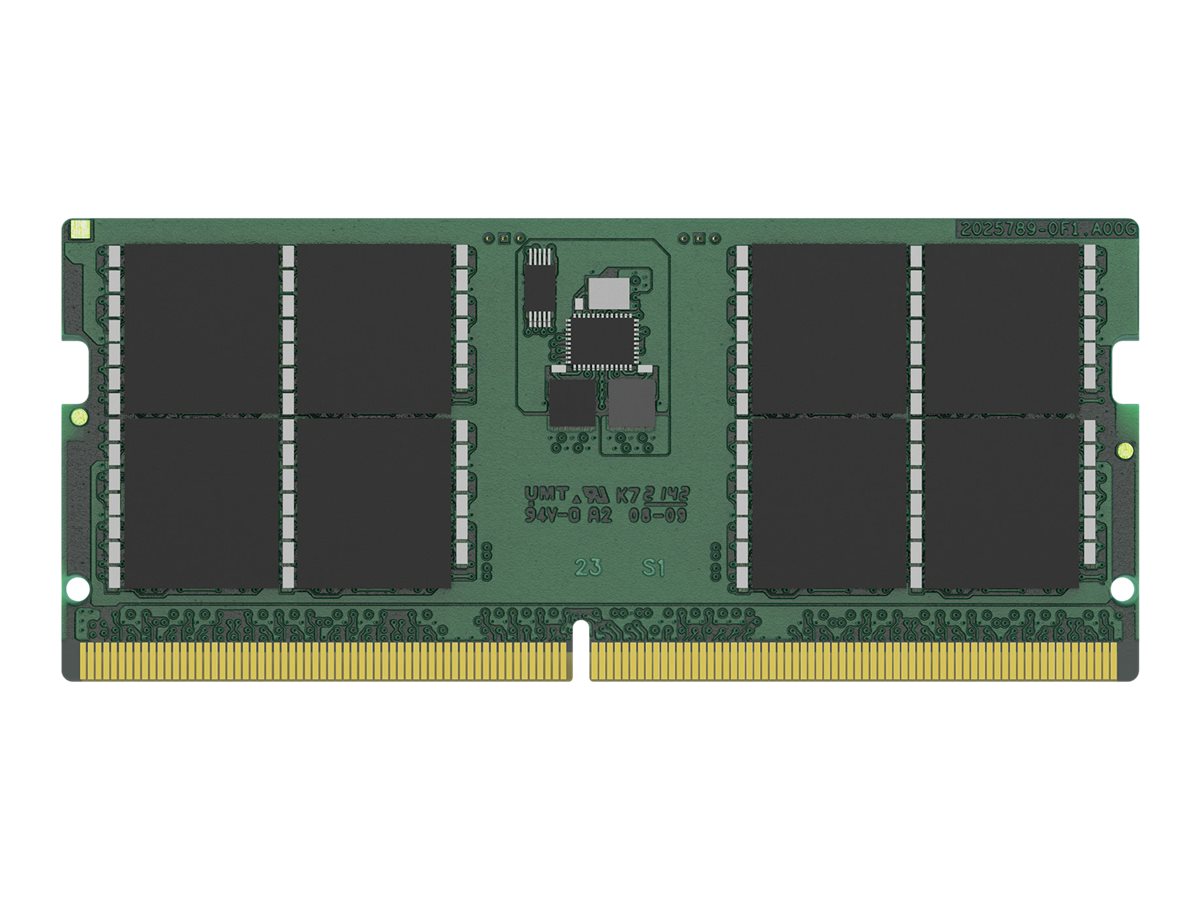Kingston ValueRAM - DDR5 - Modul - 32 GB - SO DIMM 262-PIN - 4800 MHz / PC5-38400
