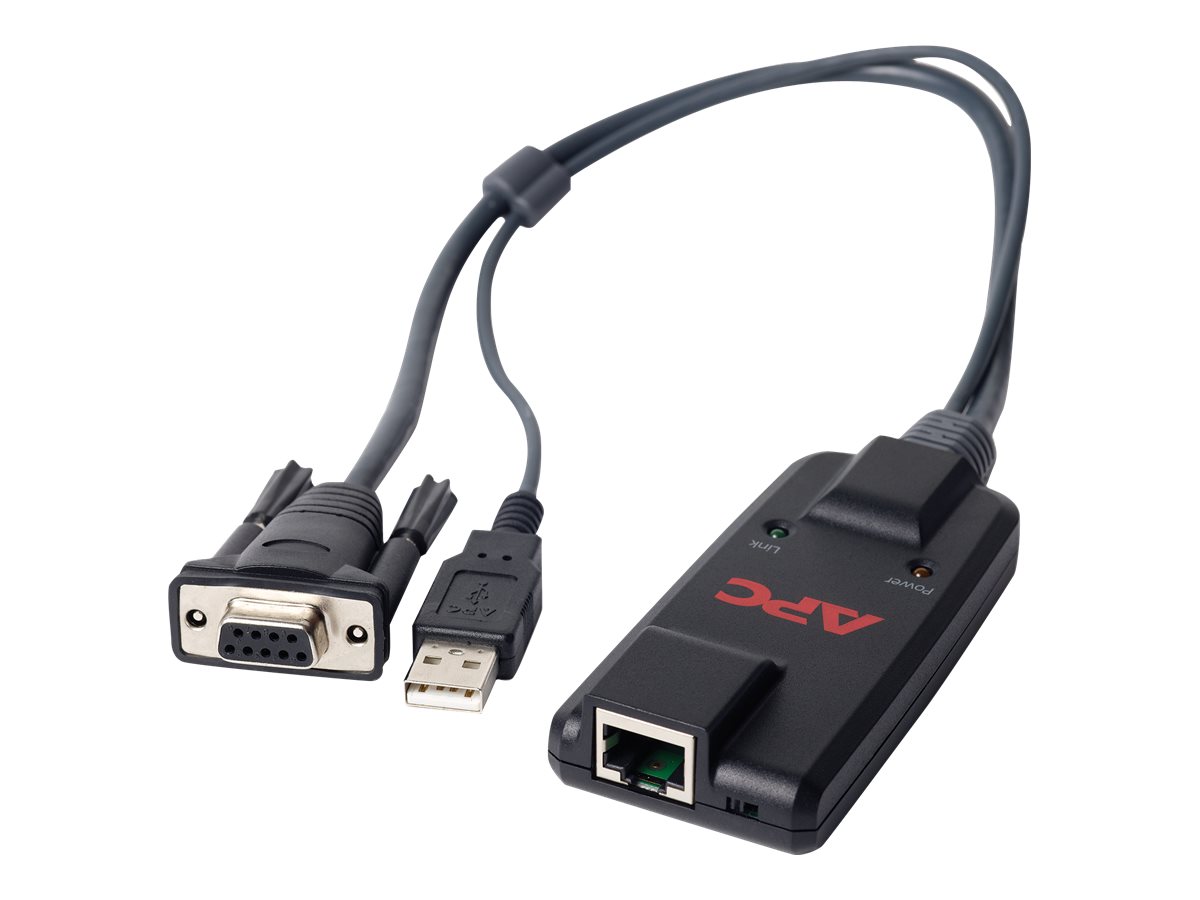APC Serial Server Module - KVM-Extender - USB - TAA-konform - fr KVM 2G Enterprise Analog, Enterprise Digital/IP