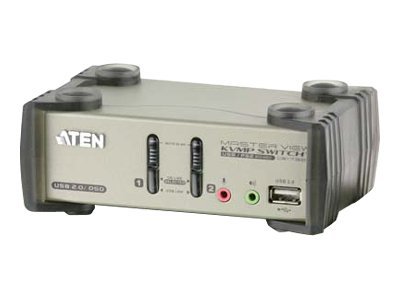 ATEN MasterView CS1732B KVMP Switch - KVM-/Audio-/USB-Switch - 2 x KVM/Audio/USB - 1 lokaler Benutzer - Desktop