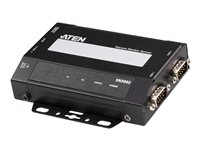 ATEN Altusen SN3000 series SN3002 - Gerteserver - 2 Anschlsse - 100Mb LAN, RS-232