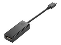 HP - Externer Videoadapter - USB-C - DisplayPort - fr ZBook 14u G6, 15 G6, 15u G3, 15u G4, 15u G5, 15u G6, 15v G5, 17 G3, 17 G4