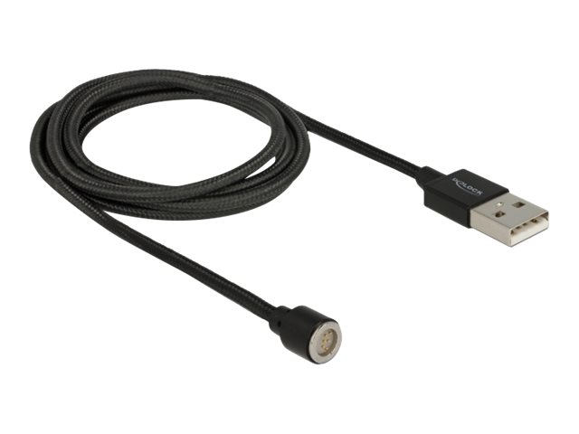 DeLOCK Magnetic - USB-Kabel - USB (M) - 5 V - 2.4 A - 1.1 m