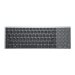 Dell KB740 - Tastatur - compact, multi device - kabellos - 2.4 GHz, Bluetooth 5.0 - QWERTY