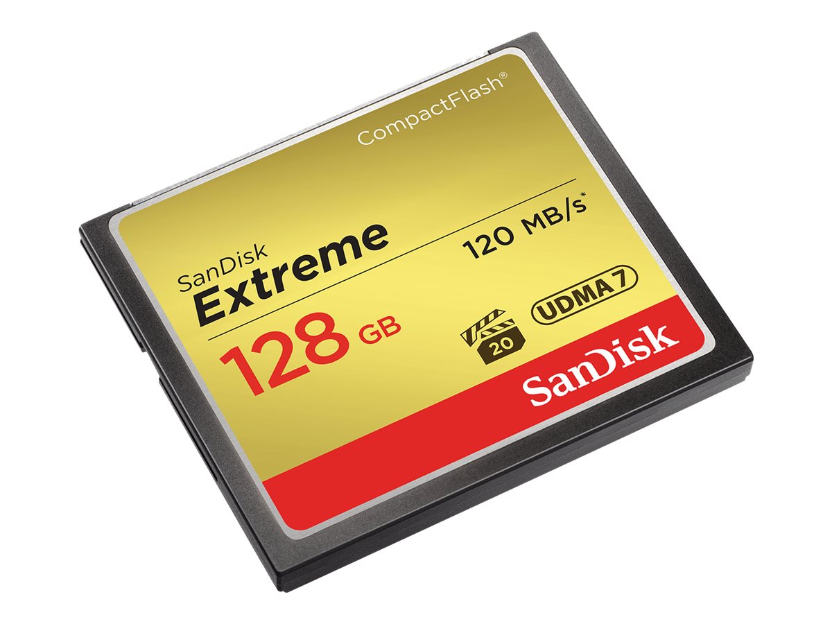 SanDisk Extreme - Flash-Speicherkarte - 128 GB - 567x - CompactFlash