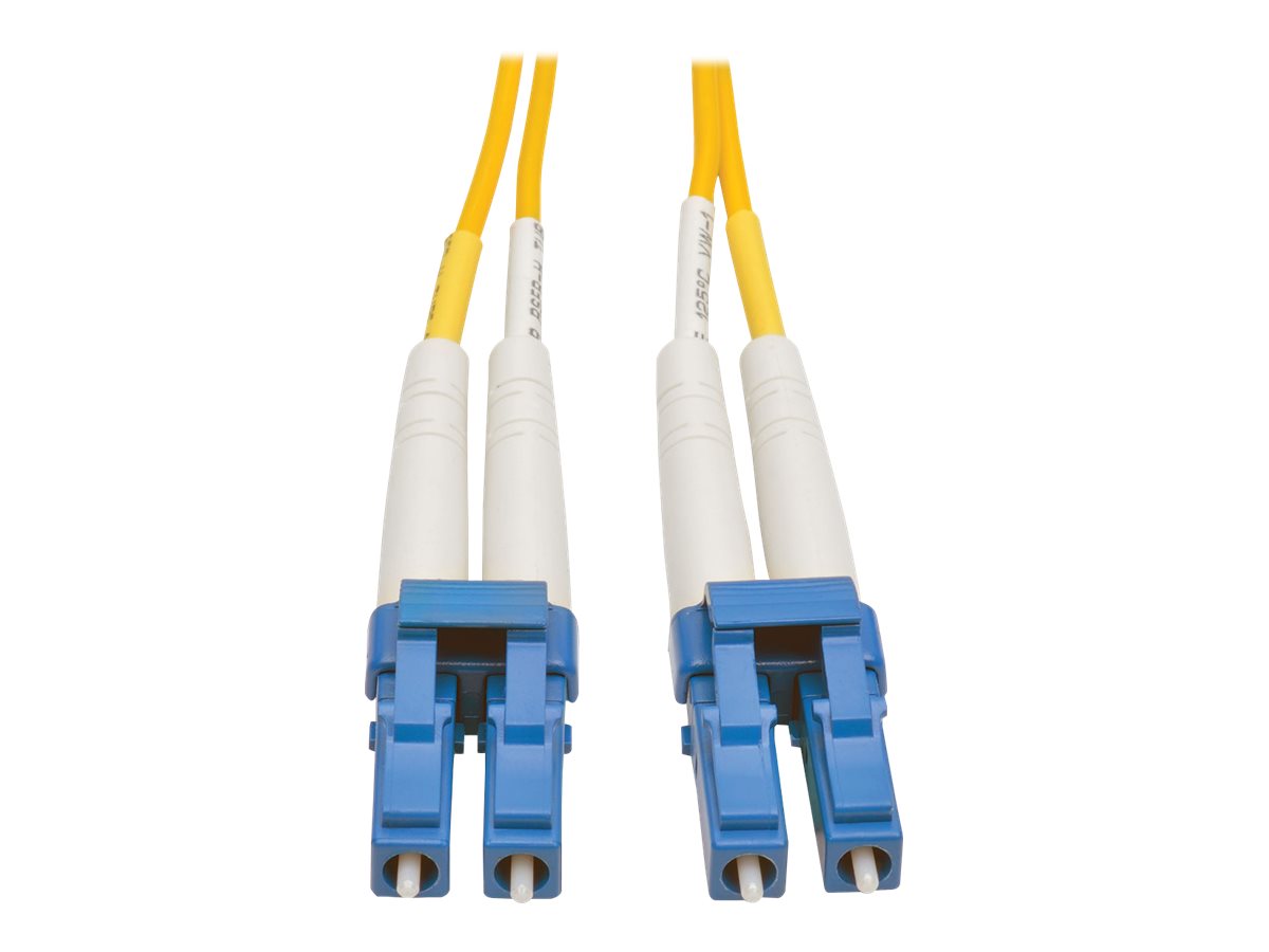 Eaton Tripp Lite Series Duplex Singlemode 9/125 Fiber Patch Cable (LC/LC), 50 m (164 ft.) - Patch-Kabel - LC Single-Modus (M) zu