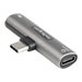 StarTech.com USB C Audio & Charge Adapter, USB-C Audio Adapter with USB-C Audio Headphone/Headset Port and 60W USB Type-C Power 