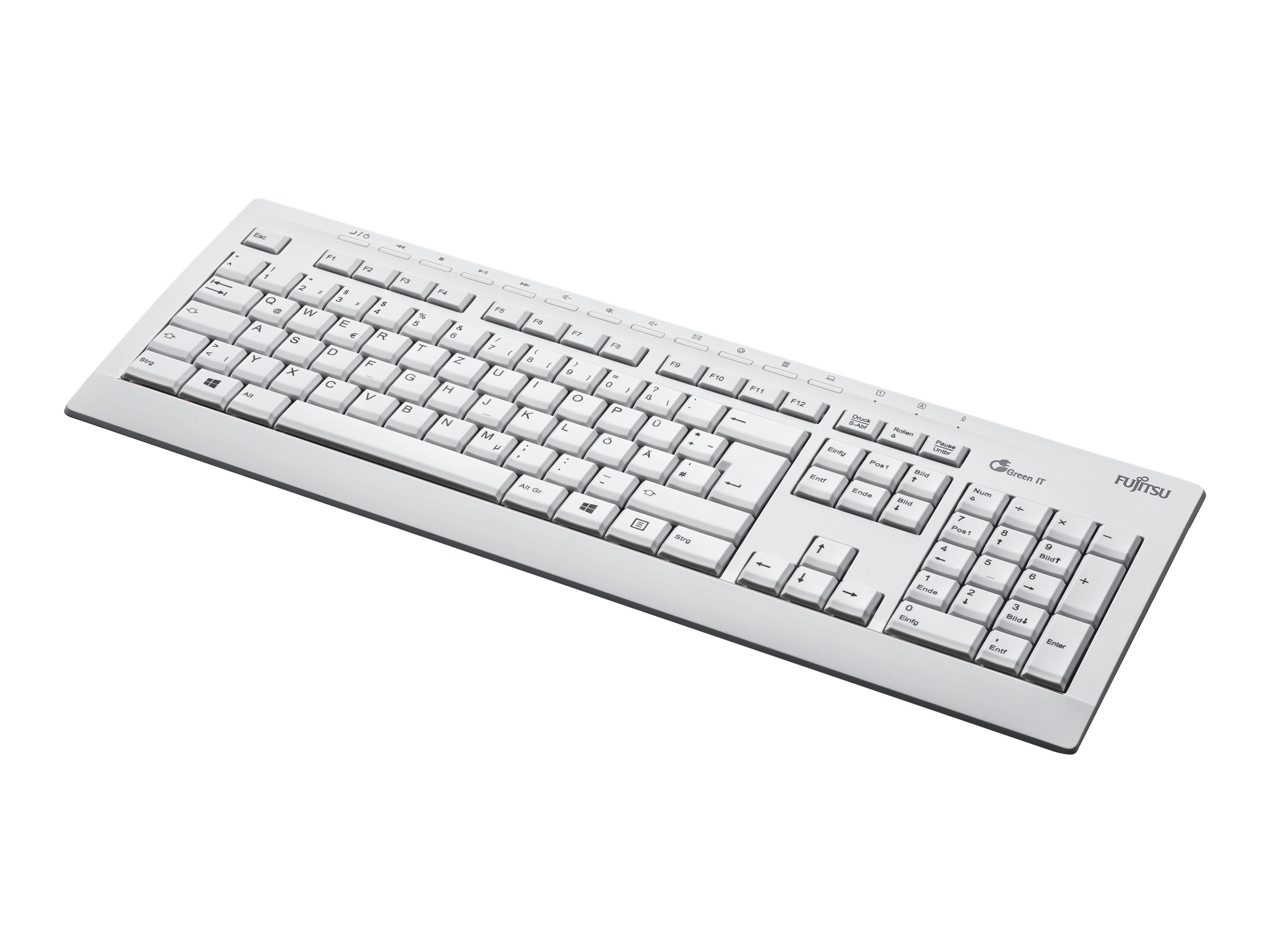 Fujitsu KB521 ECO - Tastatur - USB - Swedisch/Finnisch - Marble Gray - fr Celsius H7510, J5010, W5010; ESPRIMO D7010, D7011, D9