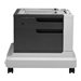HP - Druckerbasis mit Medienzufhrung - 500 Bltter in 1 Schubladen (Trays) - fr LaserJet Enterprise M4555h MFP