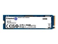 Kingston NV2 - SSD - 500 GB - intern - M.2 2280 - PCIe 4.0 x4 (NVMe)