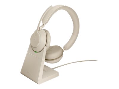 Jabra Evolve2 65 MS Stereo - Headset - On-Ear - Bluetooth - kabellos - USB-C