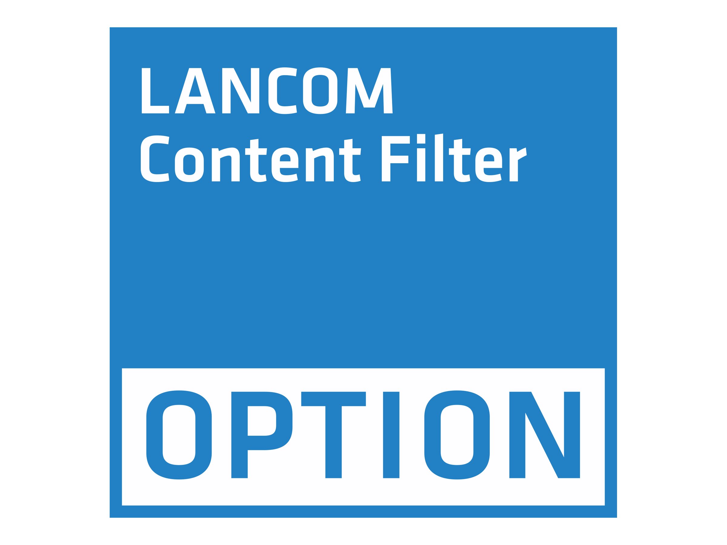 LANCOM Content Filter - Abonnement-Lizenz (3 Jahre) - 10 zusätzliche Benutzer - für P/N: 62111