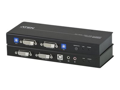 ATEN CE 604 Local and Remote Units - KVM-/Audio-/serieller Extender - USB - bis zu 60 m