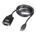 Lindy USB RS232 Converter w/ COM Port Retention - Serieller Adapter - USB - RS-232