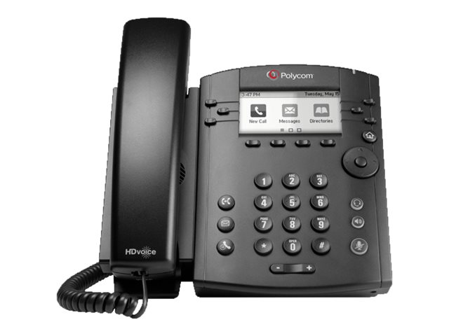 Poly VVX 311 - VoIP-Telefon - dreiweg Anruffunktion - SIP, SDP - 6 Leitungen