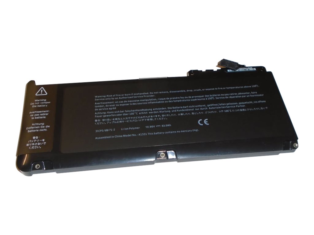 V7 - Laptop-Batterie (gleichwertig mit: Apple A1331, Apple 020-6580-A, Apple 020-6582-A, Apple 020-6810-A, Apple 661-5391, Apple