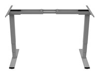 DIGITUS - Sitz-Steh-Tischgestell - elektrische Hhenverstellung - Grau, RAL 7038