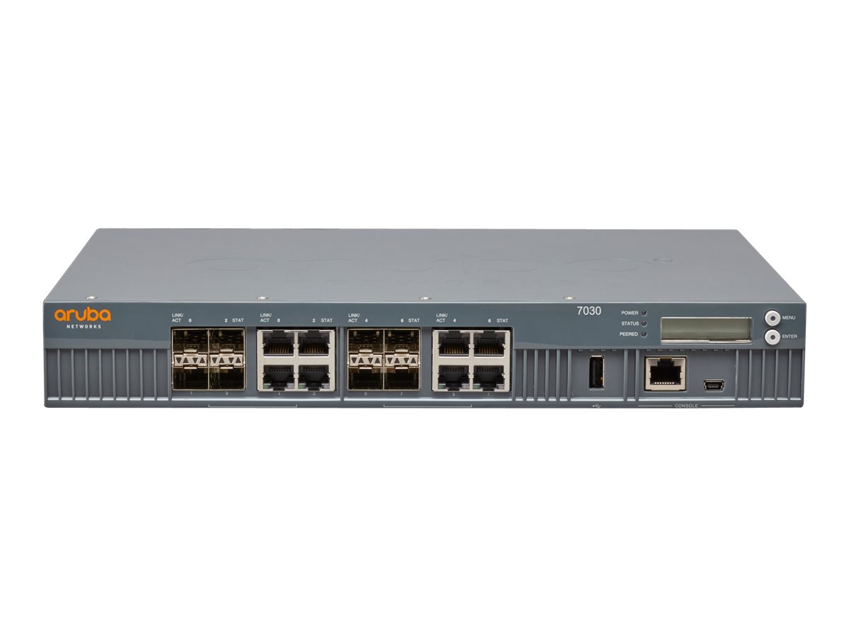 HPE Aruba 7030 (RW) Controller - Netzwerk-Verwaltungsgert - 1GbE - 1U - Rack-montierbar