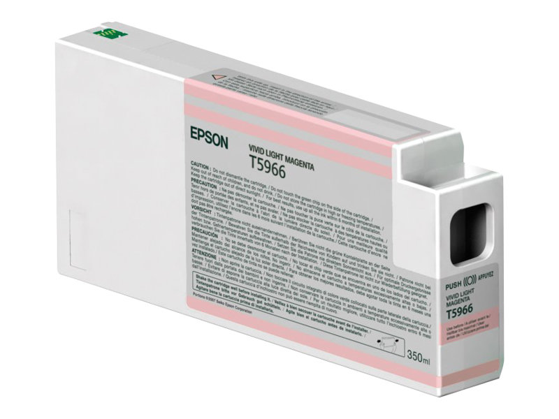 Epson T5966 - 350 ml - Vivid Light Magenta - Original - Tintenpatrone - fr Stylus Pro 7890, Pro 7900, Pro 9890, Pro 9900, Pro W