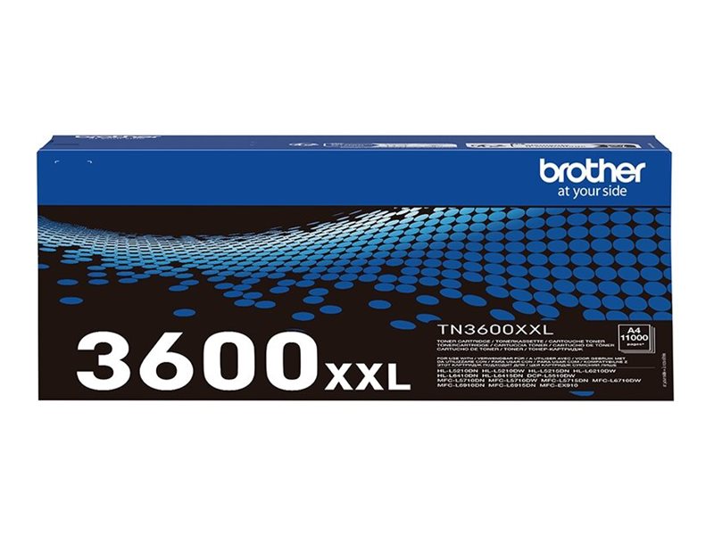 Brother TN3600XXL - Super High Capacity - Schwarz - original - Box - Tonerpatrone
