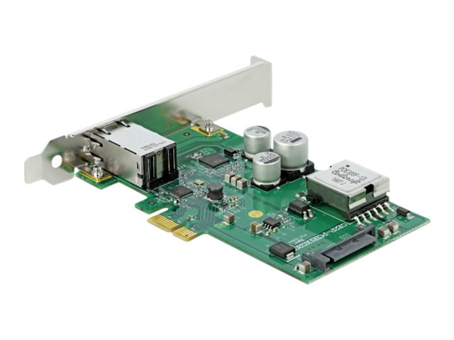 Delock PCI Express x1 Card to 1 x 2.5 Gigabit LAN PoE+ - Netzwerkadapter - PCIe 2.1 Low-Profile - 2.5GBase-T (PoE+) x 1