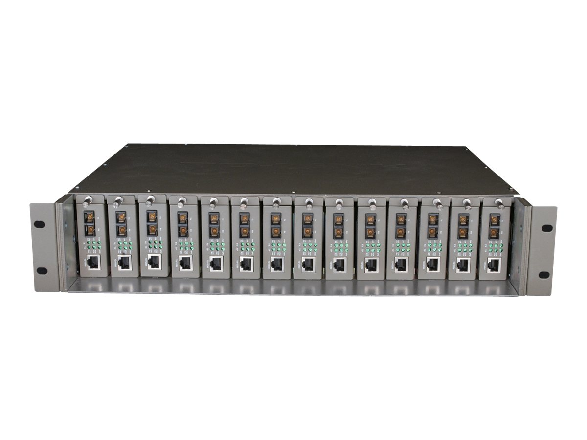 TP-Link TL-MC1400 - Modulare Erweiterungseinheit - 2U - Rack-montierbar - fr P/N: TL-SG3452XP V1