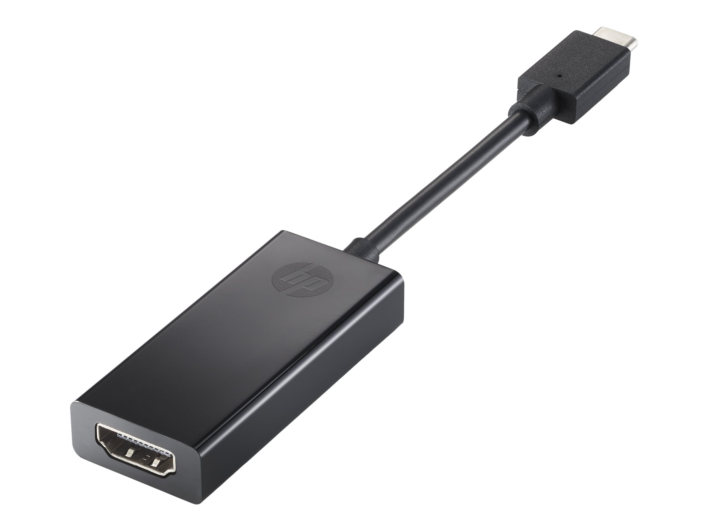 HP - Videoadapter - 24 pin USB-C mnnlich zu HDMI weiblich - 4K Untersttzung - fr HP 22, 24; Chromebook 14, 15; ENVY 27, 32; E