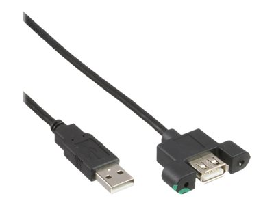 InLine - USB-Verlngerungskabel - USB (M) zu USB (W) - 60 cm