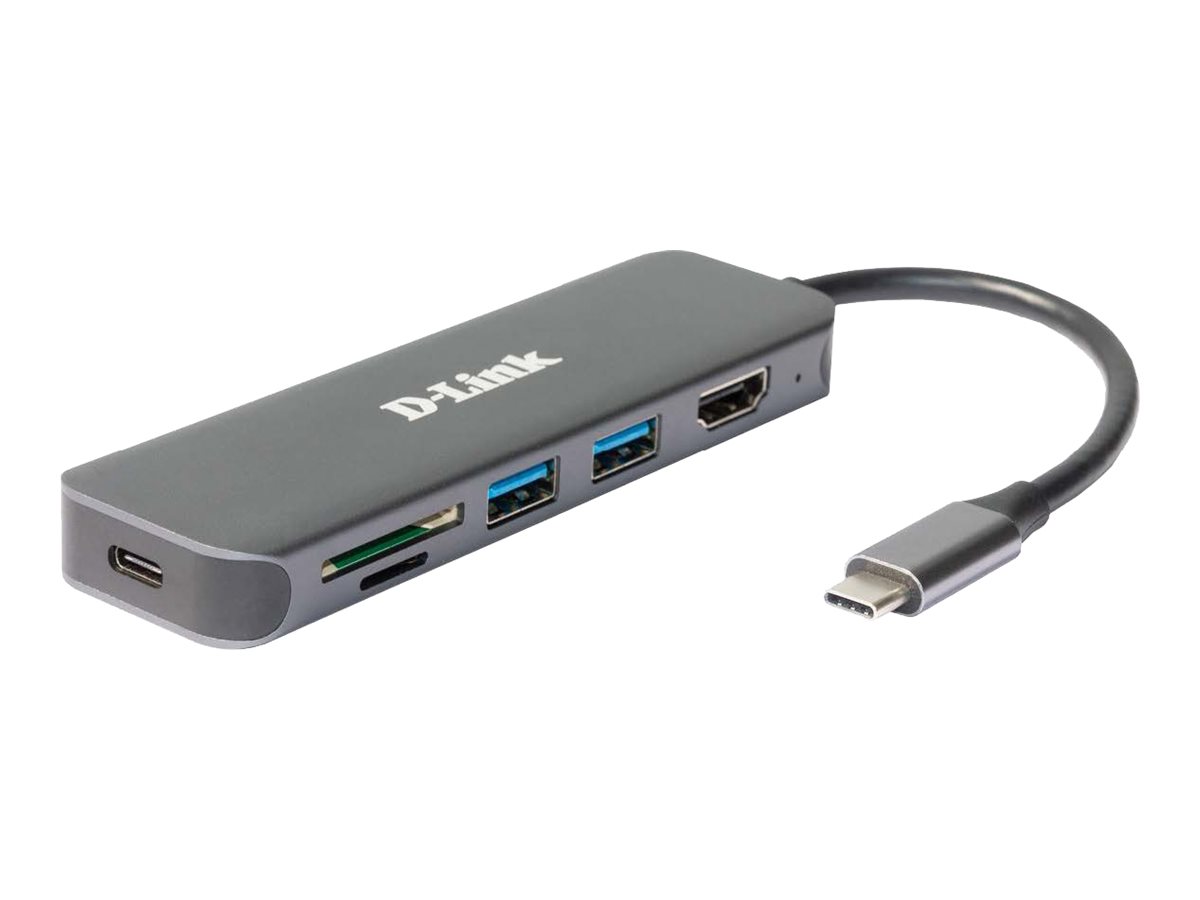 D-Link DUB-2327 - Dockingstation - USB-C / Thunderbolt 3 - HDMI