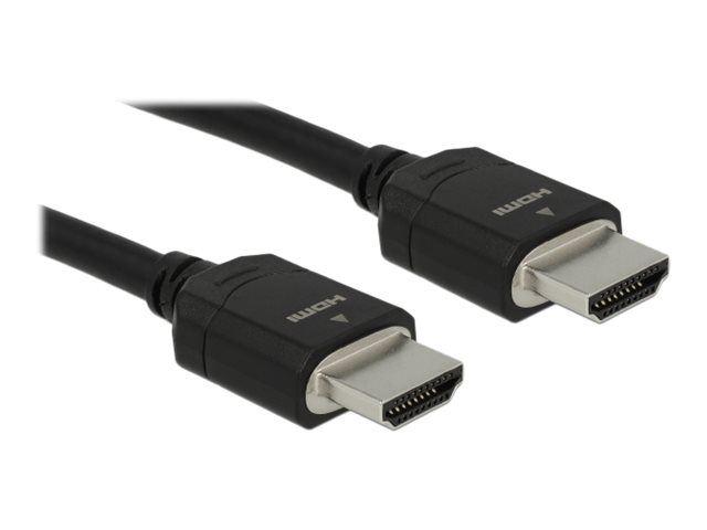 Delock - Ultra High Speed - HDMI-Kabel - HDMI männlich zu HDMI männlich - 2 m - Dreifachisolierung