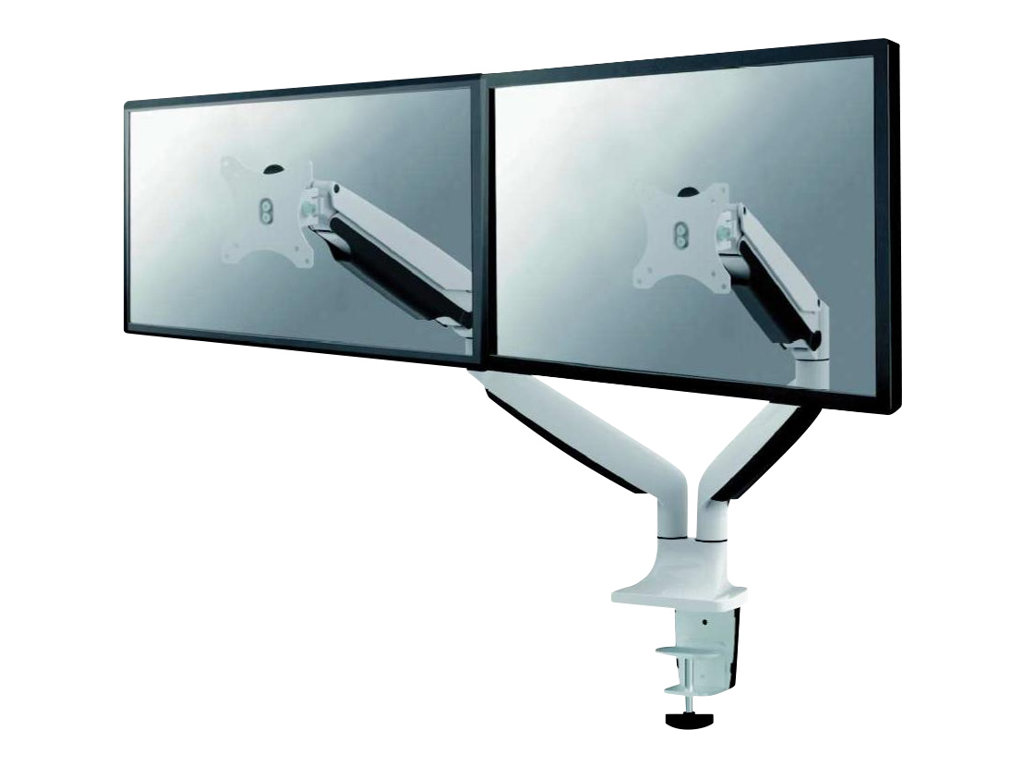 Neomounts NM-D750D - Befestigungskit - Voll beweglich - fr 2 LCD-Displays - weiss - Bildschirmgrsse: 25.4-81.3 cm (10