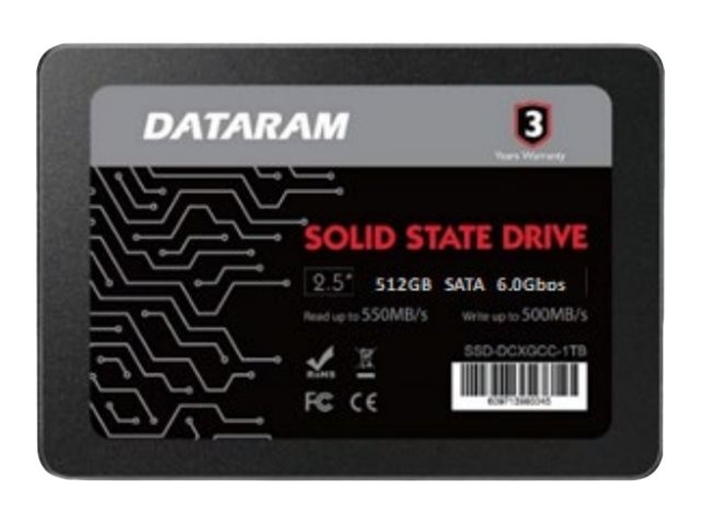Dataram SSD-DCXGCC - SSD - 256 GB - intern - 2.5