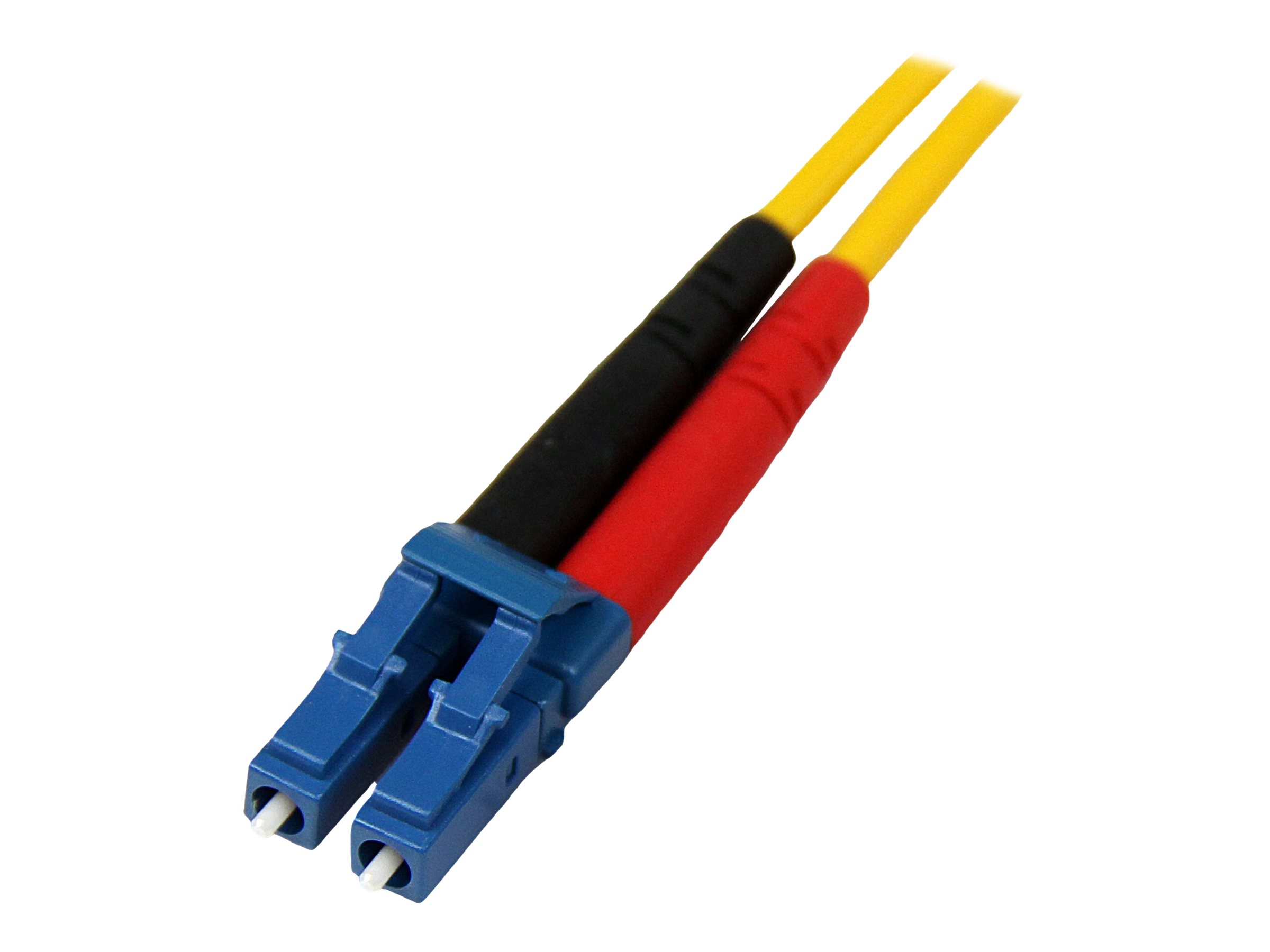 StarTech.com 1m Fiber Optic Cable - Single-Mode Duplex 9/125 - LSZH - LC/LC - OS1 - LC to LC Fiber Patch Cable (SMFIBLCLC1)
