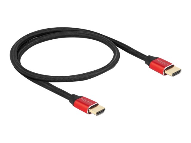 Delock - Ultra High Speed - HDMI-Kabel - HDMI männlich zu HDMI männlich - 50 cm - Dreifachisolierung