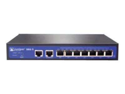 Juniper Networks Secure Services Gateway SSG 5 - Sicherheitsgert - 7 Anschlsse - 100Mb LAN, PPP