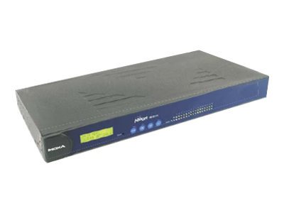 Moxa NPort 5610-16 - Geräteserver - 16 Anschlüsse - 100Mb LAN, RS-232 - Rack-montierbar