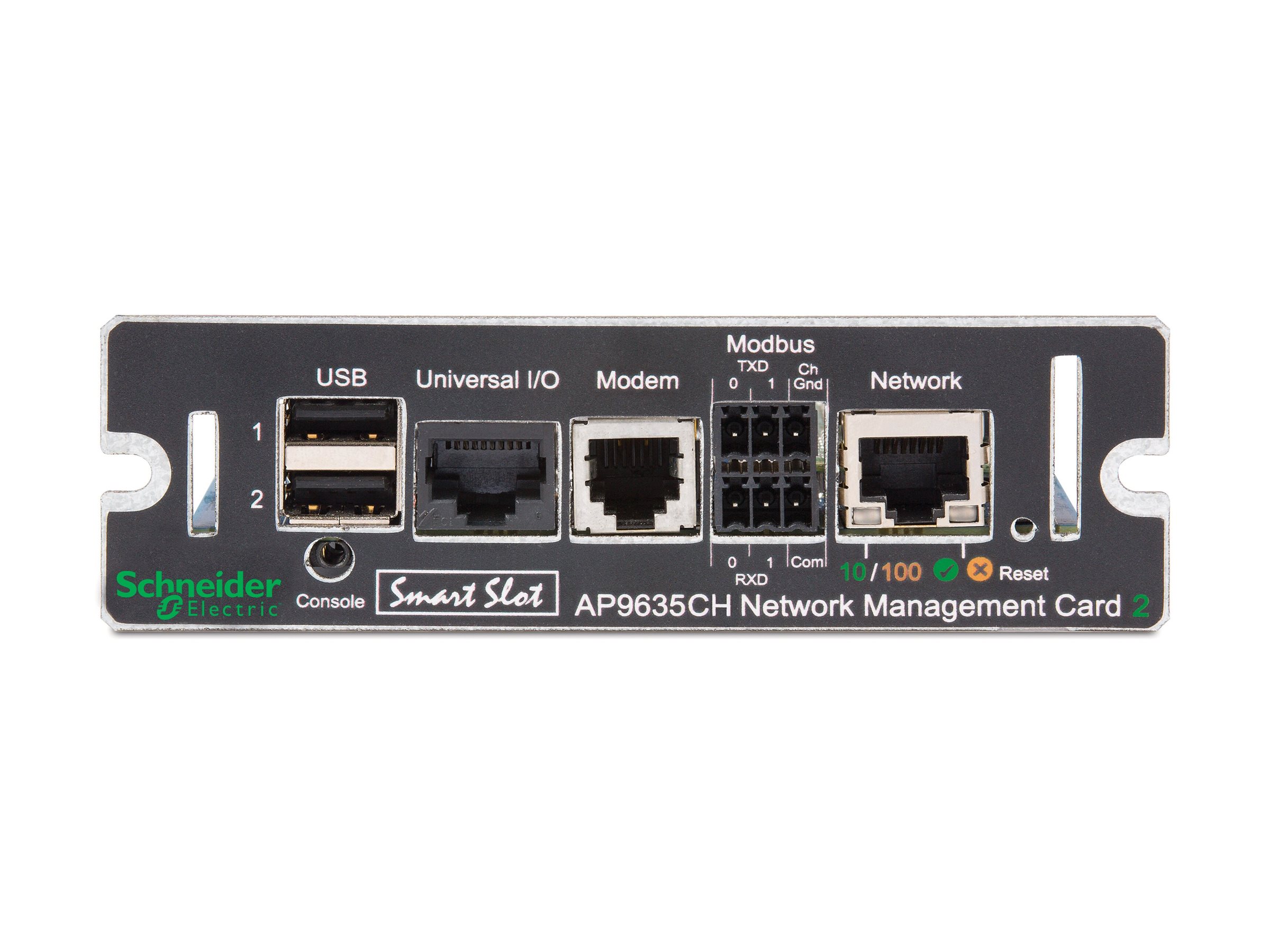 APC Network Management Card 2 - Fernverwaltungsadapter - SmartSlot - 10/100 Ethernet - Schwarz - fr Galaxy 5500