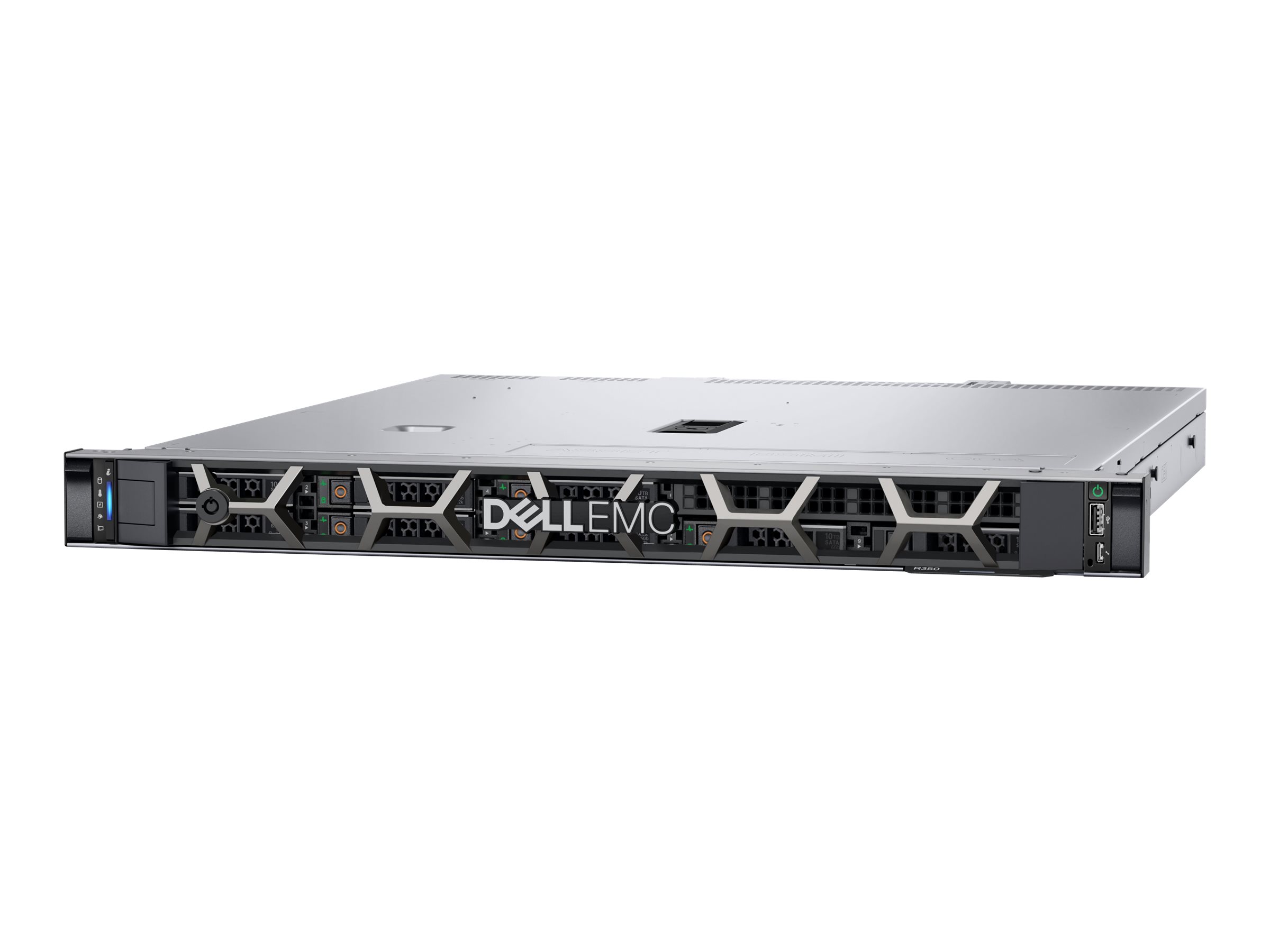 Dell PowerEdge R350 - Server - Rack-Montage - 1U - 1-Weg - 1 x Xeon E-2334 / 3.4 GHz