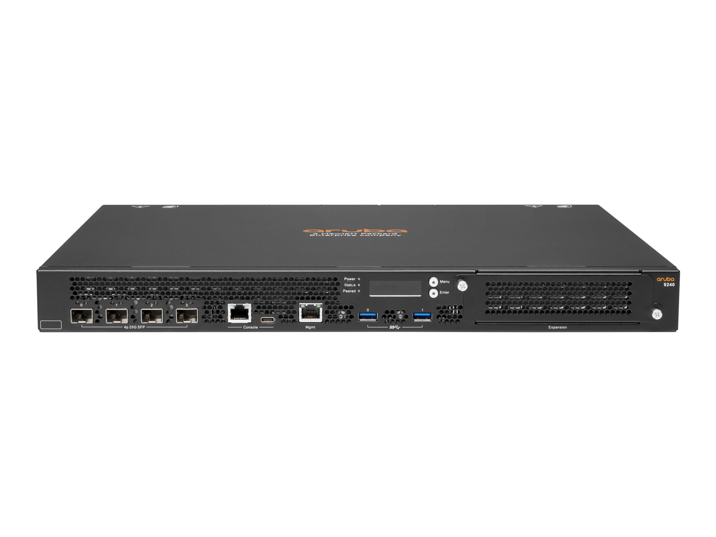 HPE Aruba 9240 (RW) - Gateway - 4 Anschlüsse - 25 Gigabit LAN - 1U - Rack-montierbar