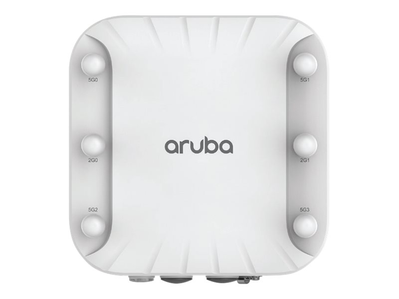 HPE Aruba AP-518 (RW) - Hardened - Accesspoint - ZigBee, Bluetooth, Wi-Fi 6 - 2.4 GHz, 5 GHz