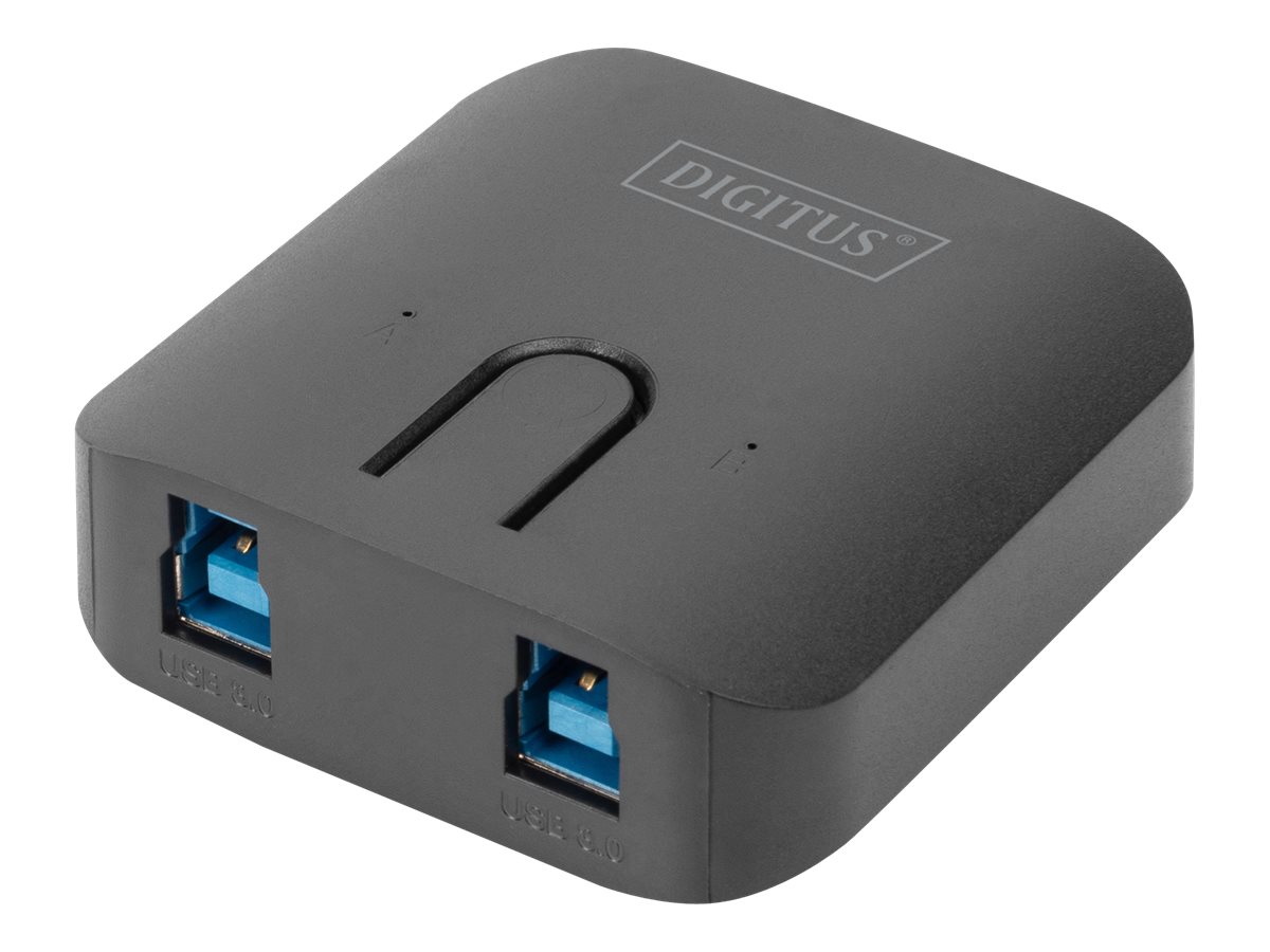 DIGITUS DA-73300-2 - USB-Umschalter fr die gemeinsame Nutzung von Peripheriegerten - HOT Key Control - 2 x SuperSpeed USB 3.0 