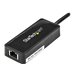 StarTech.com USB 3.0 SuperSpeed auf Gigabit Ethernet Lan Adapter mit USB Port - 10/100/1000 RJ45 NIC Netzwerkadapter - St/Bu - S